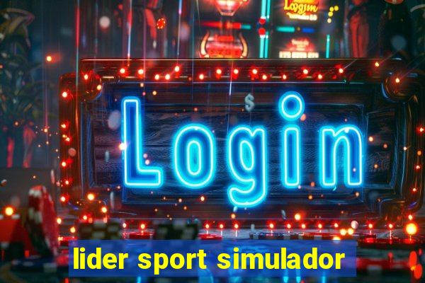 lider sport simulador